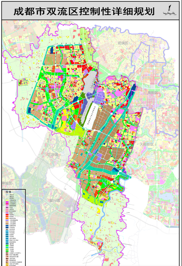 成都市双流区控制性详细规划-四川大学发展规划处